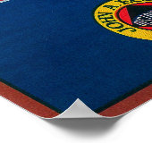 Umpqua Chief Apple Crate LabelSutherlin、または ポスター (角)