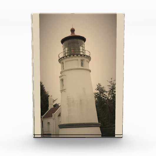 Umpqua River Lighthouse、または フォトブロック (正面)