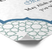 Umrah Mubarak  Custom 1 Photo Islamic  ポスター (角)