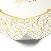 Umrah Mubarak Custom Photo Islamic Poster ポスター (角)