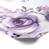 Umrah Mubarak Personalized Photo Islamic Wall Art  ポスター (角)