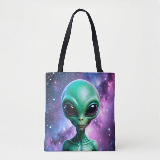 Un alien. トートバッグ (正面)