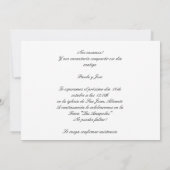 Un Amor Anime: Invitación 招待状 (裏面)