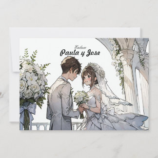 Un Amor Anime: Invitación 招待状