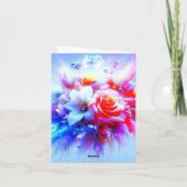 Un Amour à Tenir Tendrement, carte pour tous サンキューカード (裏面)