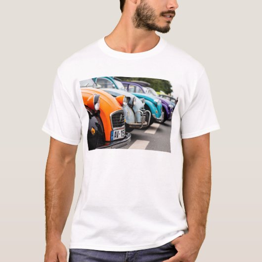 Un amour de 2CV, la voiture, le mythe, la legende Tシャツ (正面)