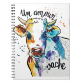 Un amour vache ノートブック (正面)