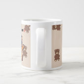 Un-Bear-ably Cool | Cute Bear Coffee Mug ジャンボコーヒーマグカップ (裏面)