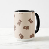 Un-Bear-ably Cool | Cute Bear Coffee Mug マグカップ (正面右)