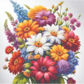 Un bouquet シール (正面)