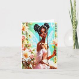 Un brin de poésie, carte pour tous サンキューカード