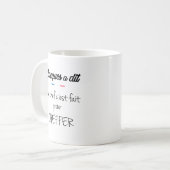 Un chef c est fait pour cheffer コーヒーマグカップ (正面左)