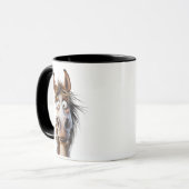 Un cheval cartoon complètement fou. マグカップ (正面左)