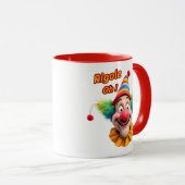 Un clown et jeu de mots. マグカップ (正面右)