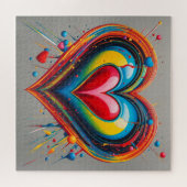 Un coeur éclatant ジグソーパズル (横)