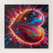 Un coeur en pulsation ジグソーパズル (横)