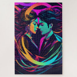 Un couple, seul au monde ジグソーパズル