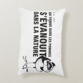 Un coussin à double sens pour amuser l'intérieur アクセントクッション (裏面(縦))