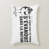 Un coussin à double sens pour amuser l'intérieur アクセントクッション (正面(垂直))