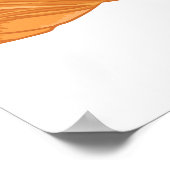 Un Croissant S'il Vous Plait – 食フランスの物 ポスター (角)