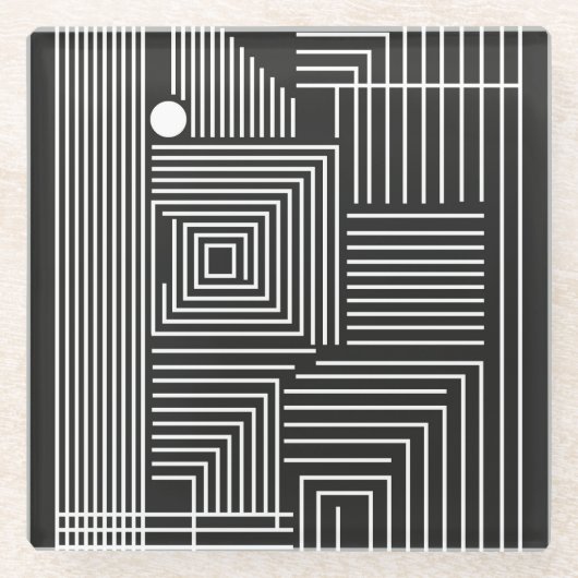 Un Distinto (Noche) ガラスコースター (正面)