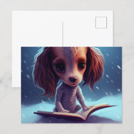 Un drôle de chien qui lie. ポストカード