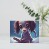 Un drôle de chien qui lie. ポストカード (スタンド正面)