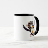 Un drôle de pingouin pilote. マグカップ (正面右)