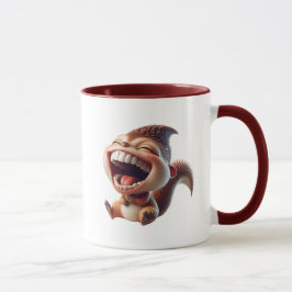 Un écureuil mort de rire. マグカップ