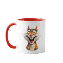 Un écureuil mort de rire.