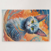 Un étrange chat ジグソーパズル (横)