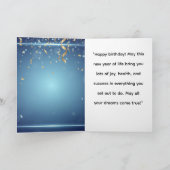 Un Gran Día Para Celebrar カード (内部)