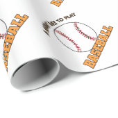 Un gran día para jugar beisbol ラッピングペーパー (ロールコーナー)