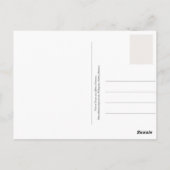 Un grand merci - giraffe ポストカード (裏面)