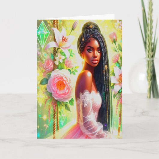 Un instant de rêve, carte pour tous サンキューカード (正面)