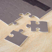 Un jeune faisant du skateboard en pixel art ジグソーパズル (側面)