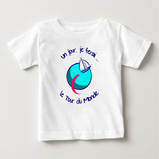 Un jour ... ベビーTシャツ (正面)