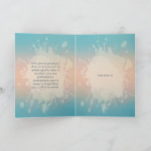 Un merci tendre aux couleurs d’aube カード (内部)