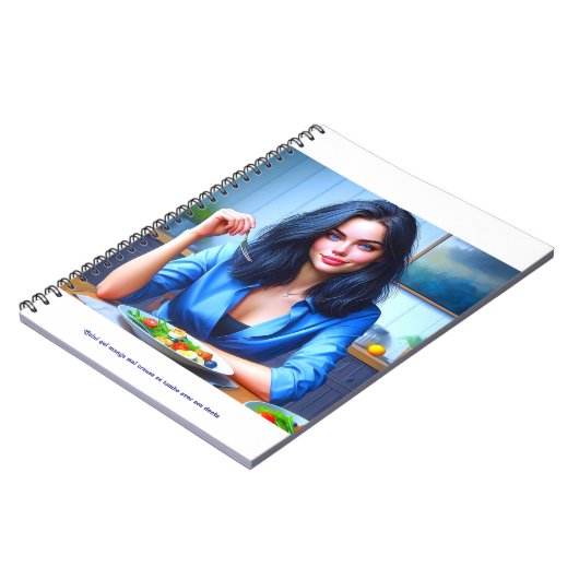  - Un Message du Cœur ノートブック (左側)