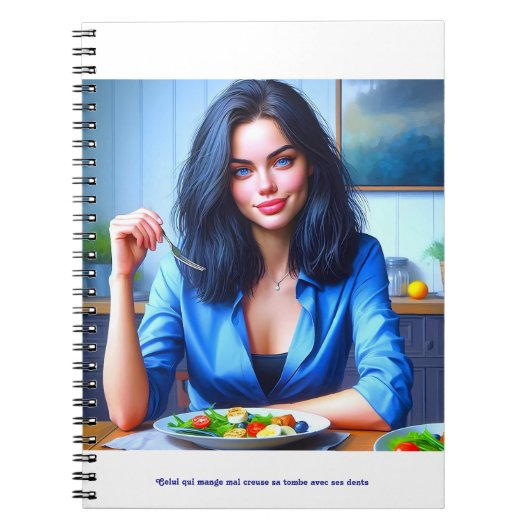  - Un Message du Cœur ノートブック (正面)