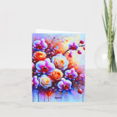 Un message plein de charme, carte pour tous サンキューカード (裏面)