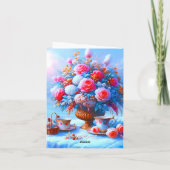 Un monde merveilleux, carte pour toutes occasions シーズンカード (裏面)