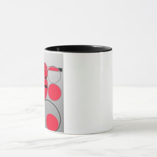 un mug dessin graphique マグカップ (中央)