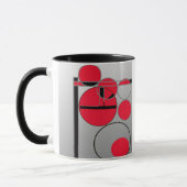 un mug dessin graphique マグカップ (左)