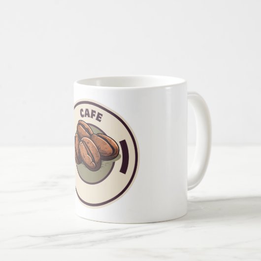 Un mug pour cafés sample コーヒーマグカップ (正面右)