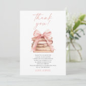 Un nuevo capítulo comienza Libros de arco rosa Fie サンキューカード (スタンド正面)