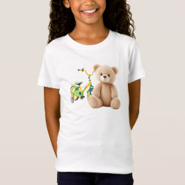 Un ours tout mignon en peluche beige. tシャツ