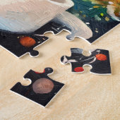 Un ourson pour noël ジグソーパズル (側面)