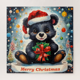 Un ourson pour noël ジグソーパズル