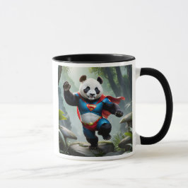 Un panda super héros. マグカップ